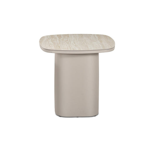 Zoe Side Table – Sintered Stone - Comfort Furniture